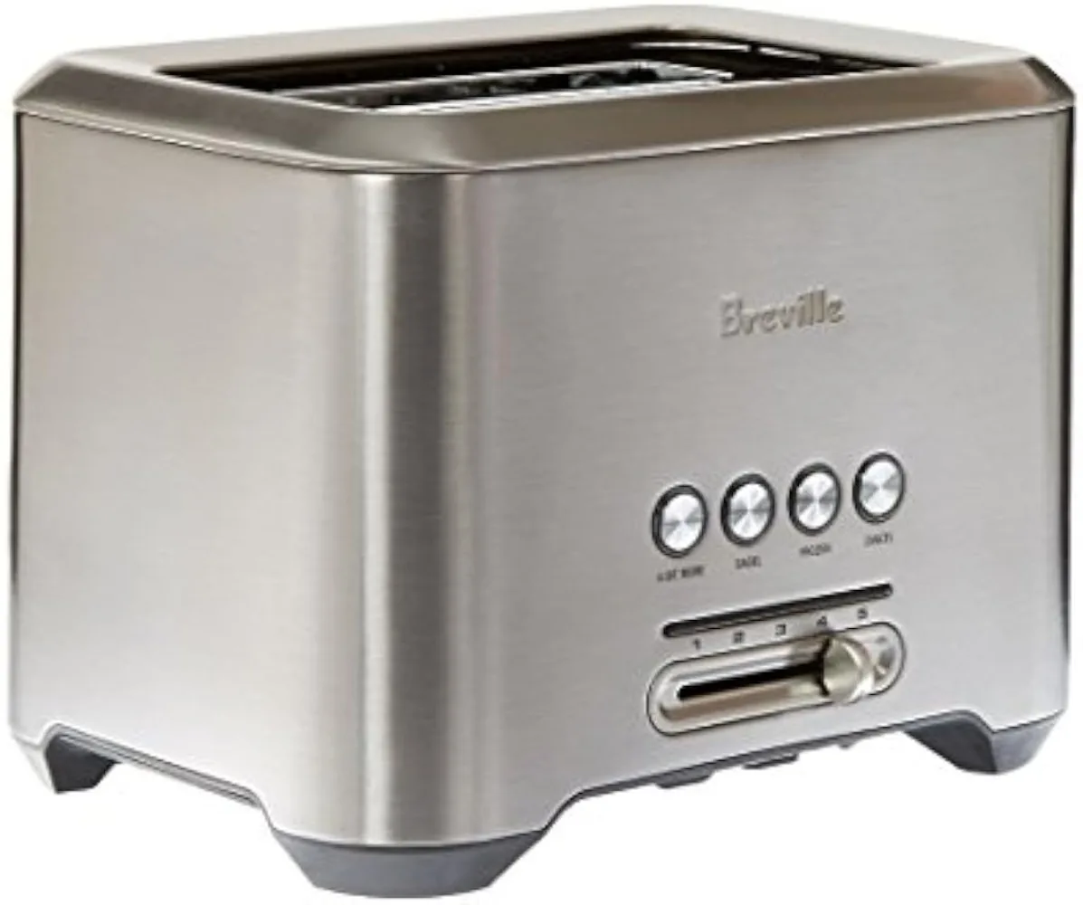 

Breville Bit More 4-Slice Toaster, Brushed Stainless Steel, BTA730XL