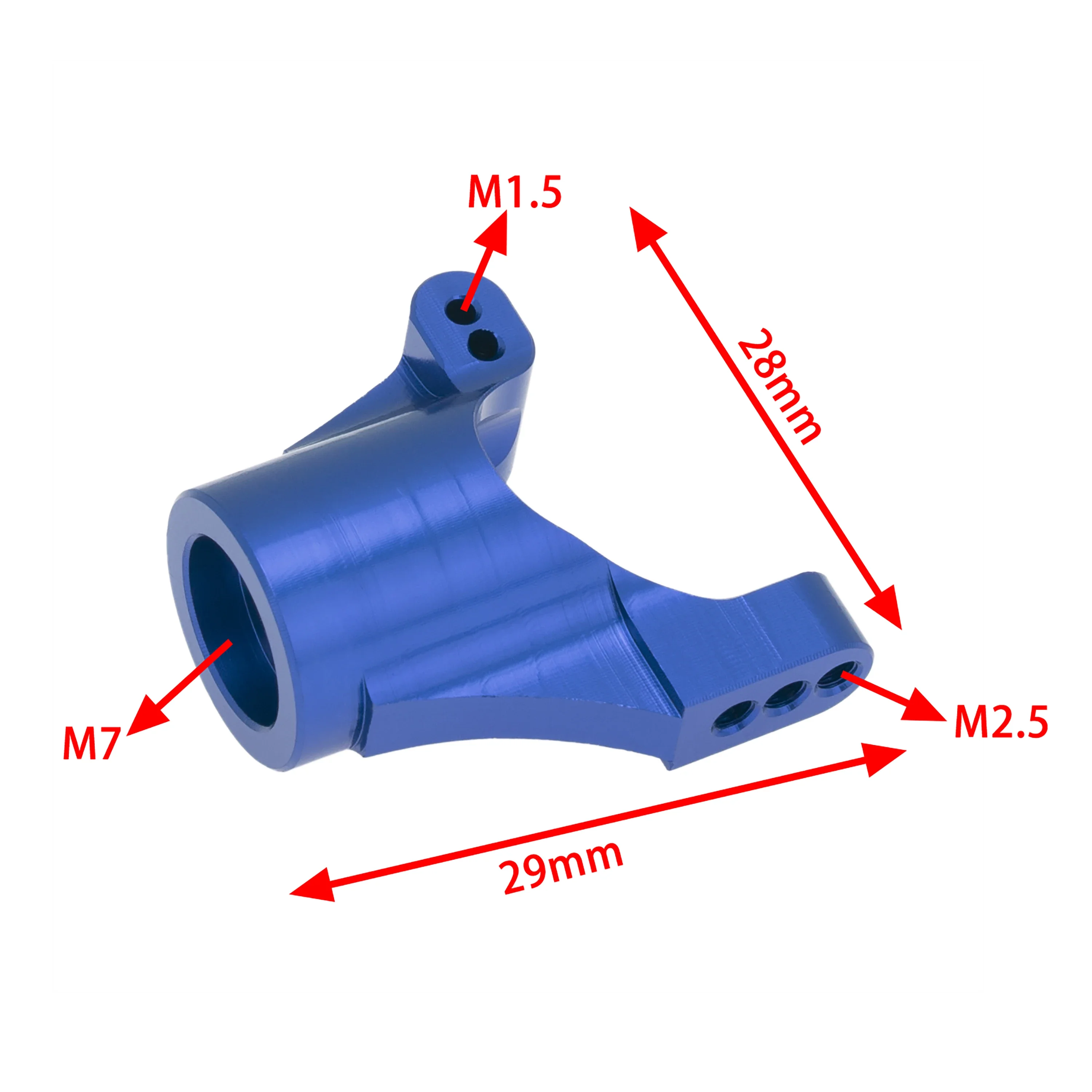 LaTrax 6 шт. металлические передние детали для автомобиля