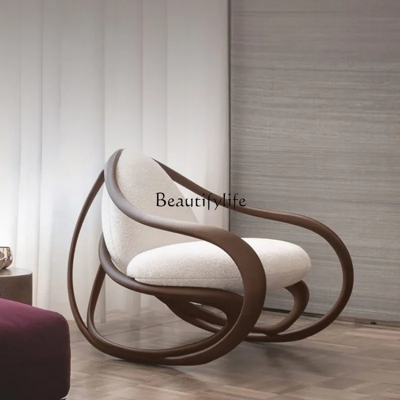 Балкон из массива дерева домашняя гостиная кожаный диван-кресло Napa для отдыха