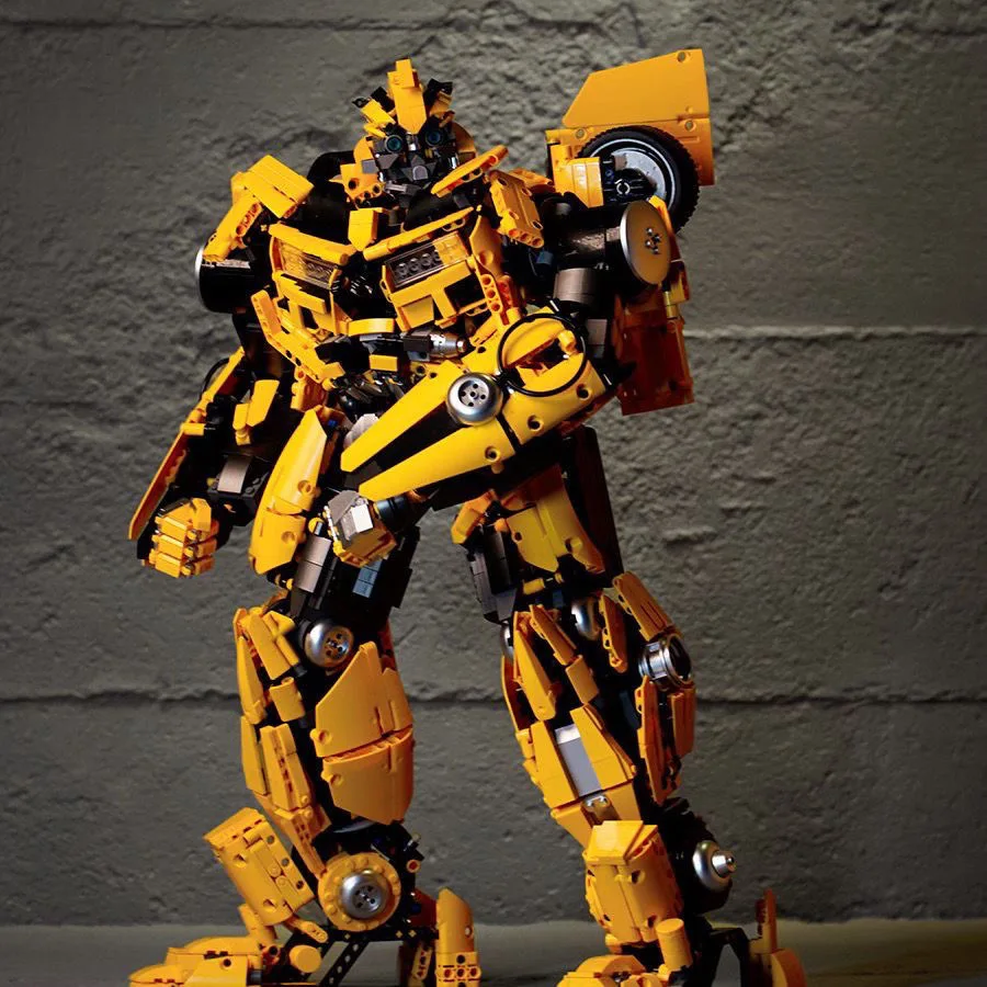 V5007 креативные экспертные идеи Трансформеры DJ Rambo Man Autobot технические модели