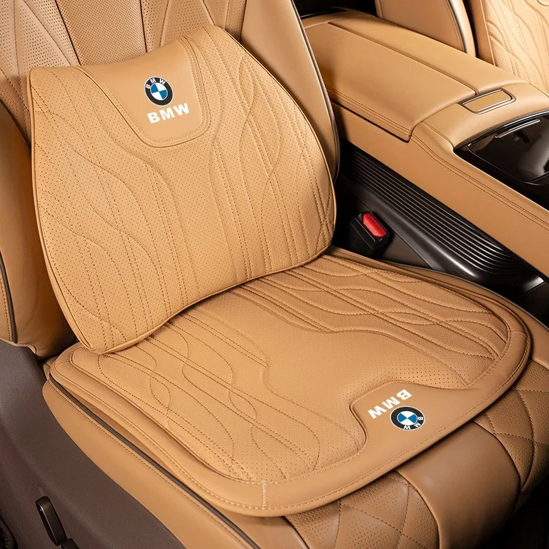 Дышащая подушка для автомобильного сиденья роскошный кожаный чехол BMW 1 3 5 7 серии