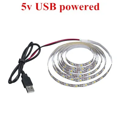 

WELPUR гибкая светодиодная лента USB 5V 2835 белая тёплая