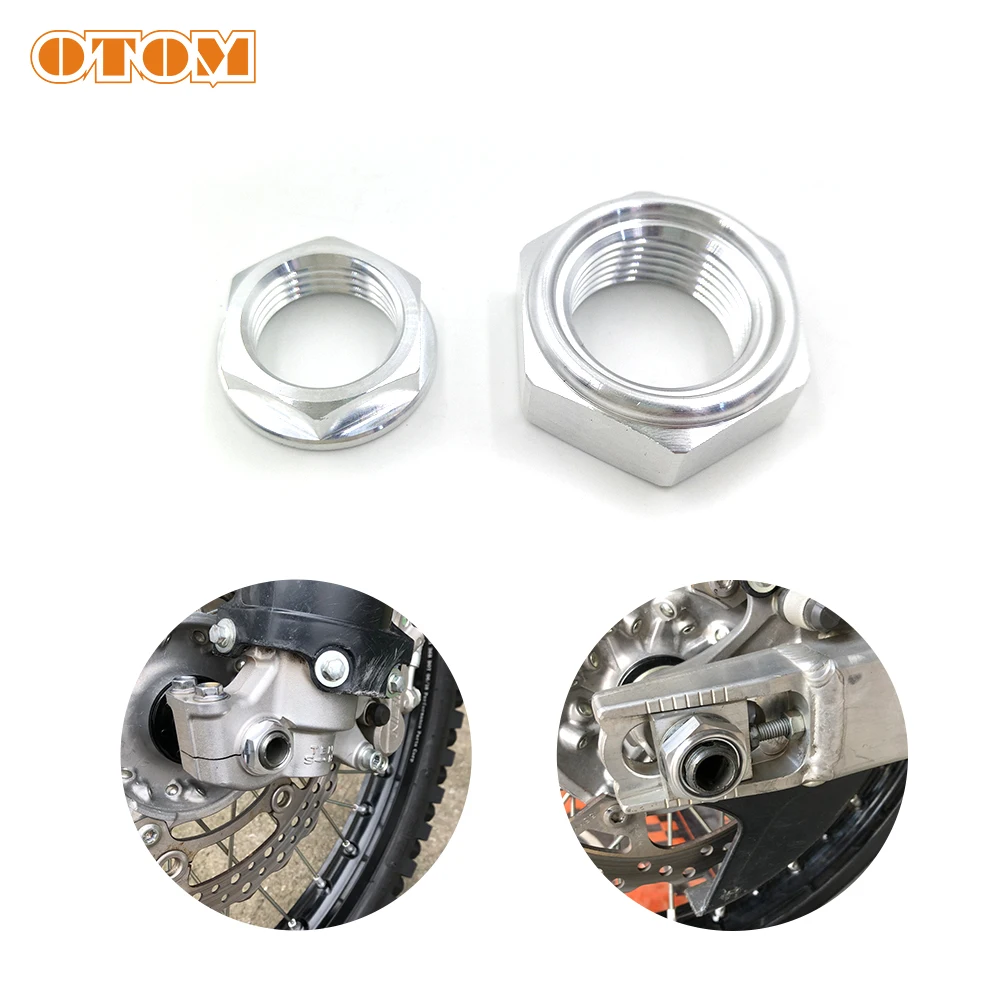 Мотоциклетные болты OTOM M18, передняя и задняя оси колеса M22, гайка, винты, алюминиевые для YAMAHA YZF WRF KAWASAKI KXF KLX KX DR-Z RMZ