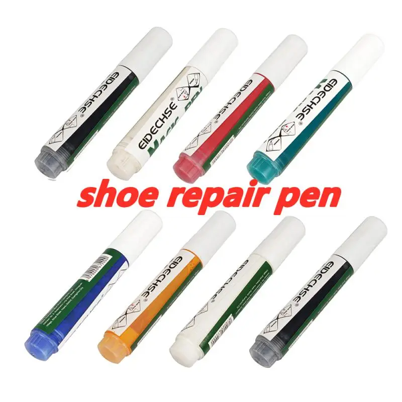 

Многоцветная парусиновая ручка для ремонта обуви, дополнительная цветная ручка, красящая водонепроницаемая цветная ручка для обновления и окраски обуви, ручка для удаления пятен