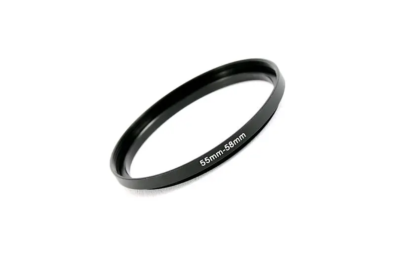 

55mm-58mm 55-58 mm 55 to 58 Step Up Filter Ring Adapter