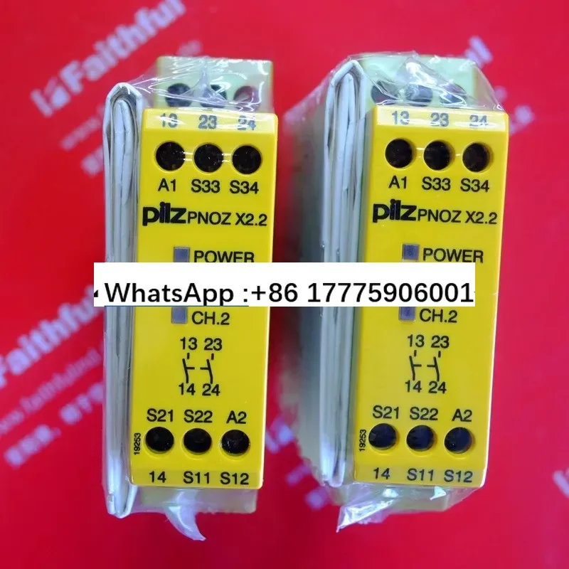 Фото Pilz 774607 Модуль безопасности PNOZ X2.2 24 В переменного тока/постоянного тока 2 н/о №2