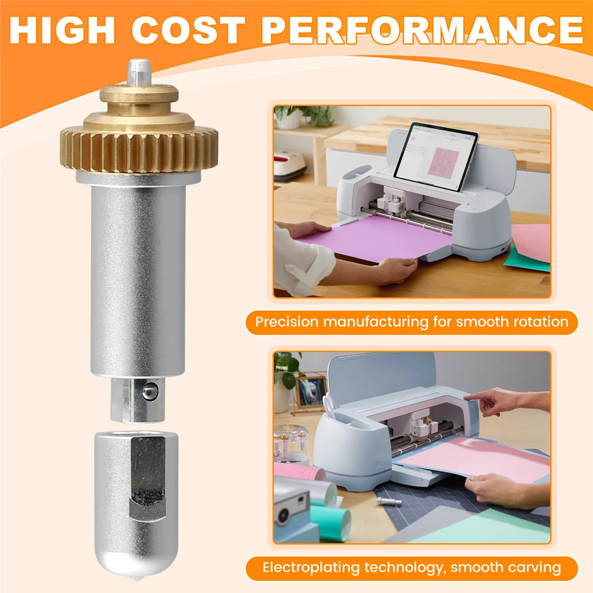 Тонкий наконечник для отпугивания и быстрозаменяемый корпус с вращающимся