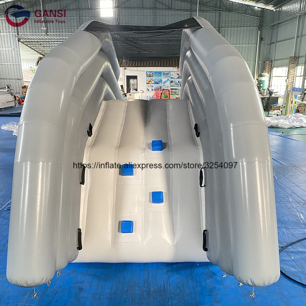 Водные игры надувная водная горка для круиза 4 м плавающая яхты в аренду