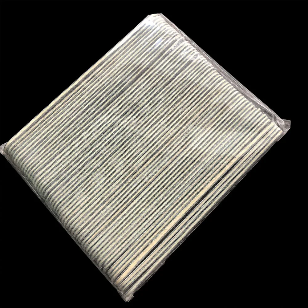 Пилка деревянная для ногтей 100/180 180/240 50 шт.