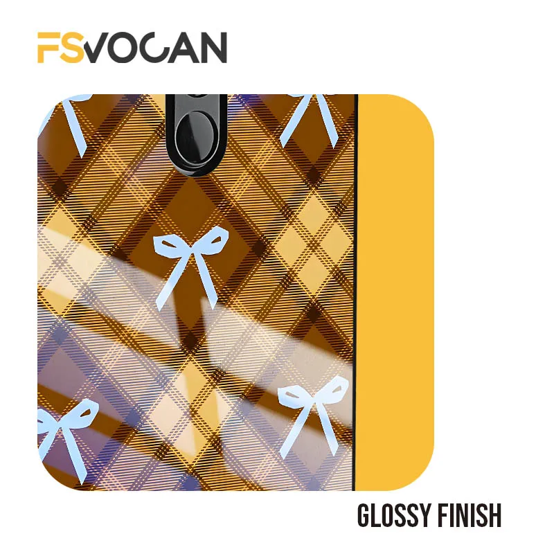 Задняя крышка с бантом и вишней для Xiaomi Redmi Note 12 11 10 9 8 Pro 10S 9S 12C 11S POCO X3 NFC M3 Модный