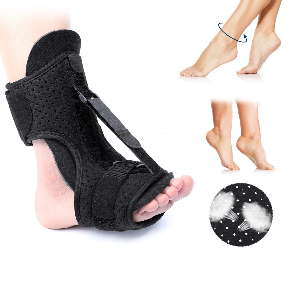 

Adjustable Plantar Fasciitis Night Splint Foot Drop Orthosis Stabilizer Brace Support Night Splints Pain Relief