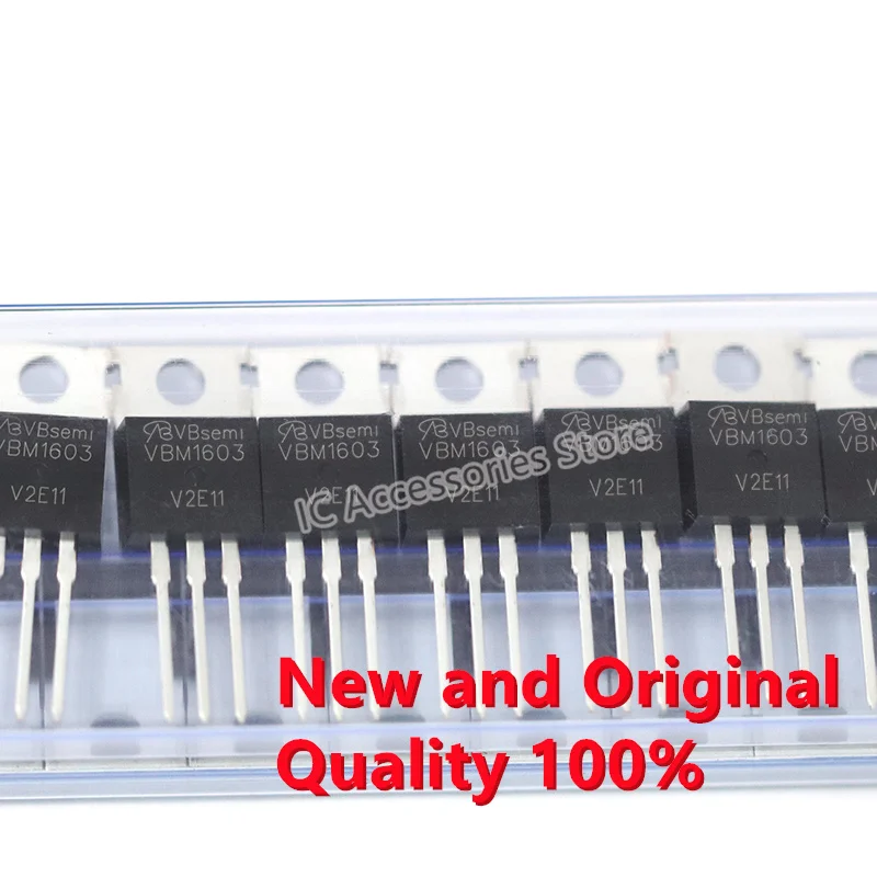 

10 шт., VBM1603 Пакет TO - 220AB Полевая трубка (MOSFET) Новый оригинальный