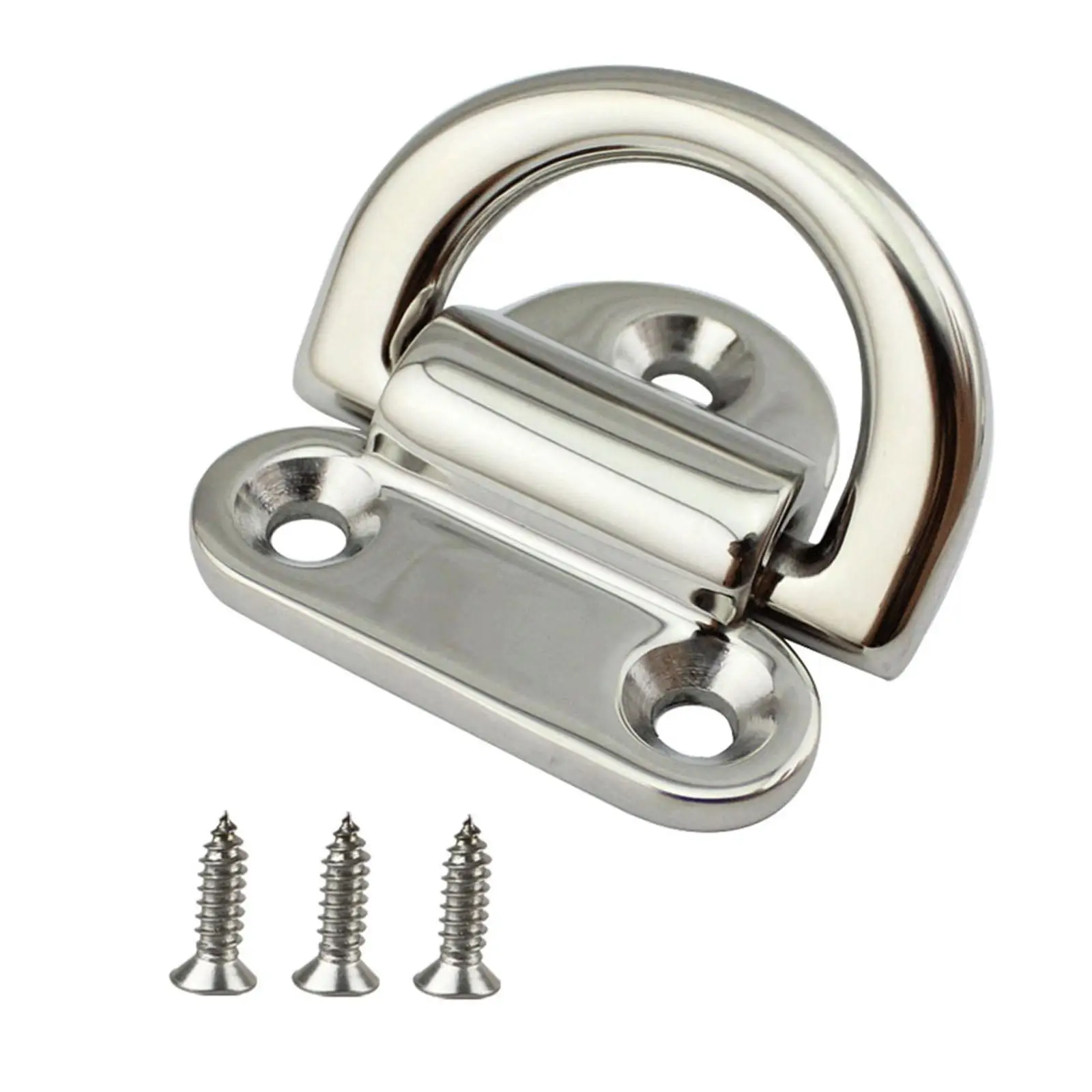 2 шт. D-образное кольцо для яхты трейлера грузовика