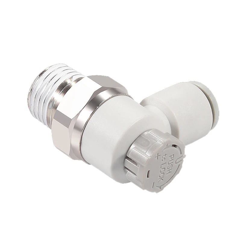 Контроллер скорости AS1201F AS2201F 3201F с одним касанием пневматический Фиттинг