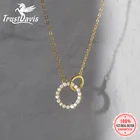 Женское Ожерелье-чокер из серебра 925 пробы с двойным крестом