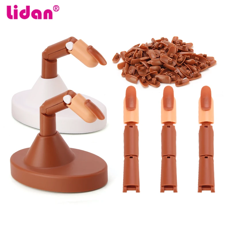 

Nail Practice Model Tool With Sucker Base Showing Shelf Manicurist Beginner Manipulator Activity Finger Nail Piece Set