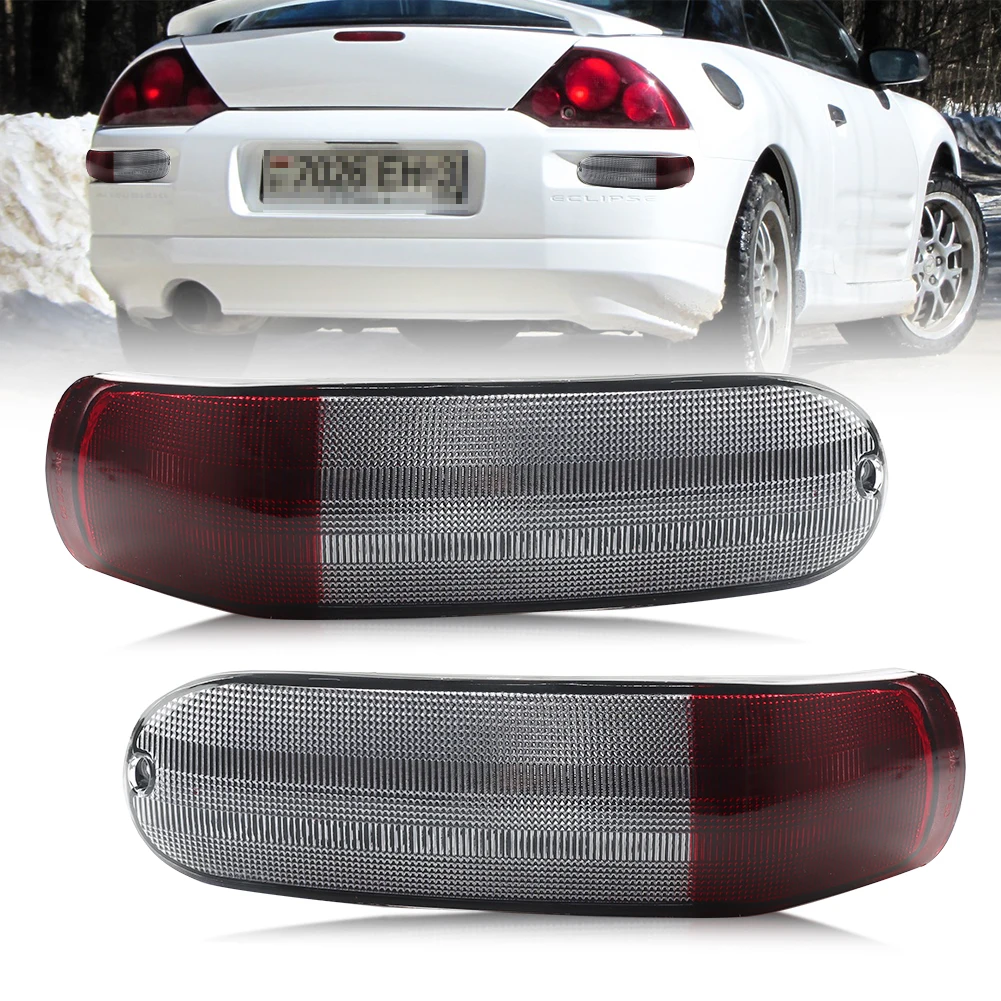 

2 Шт. Задних Боковых Габаритных Фонарей Для Mitsubishi Eclipse 2000-2005, Материал ABS, Красные/прозрачные/дымчатые Задние Фо...