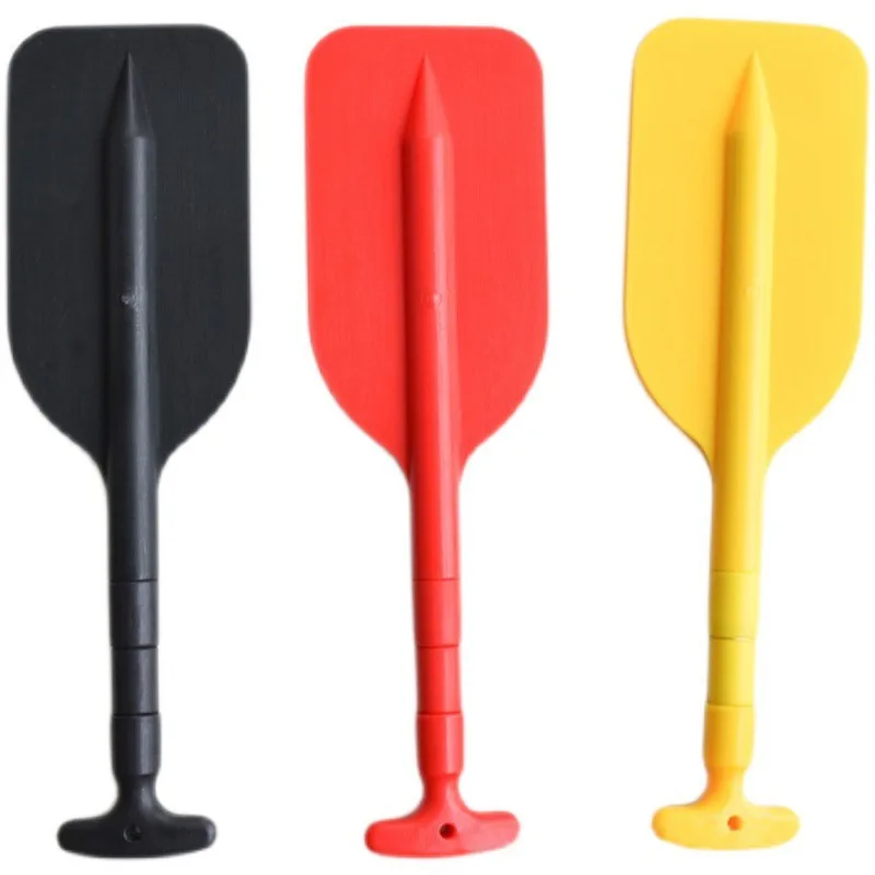 Sup Paddle Emergency Telescopic Paddle Portable Aluminum Alloy Oar Safety Boat Rubber Boats Accessory