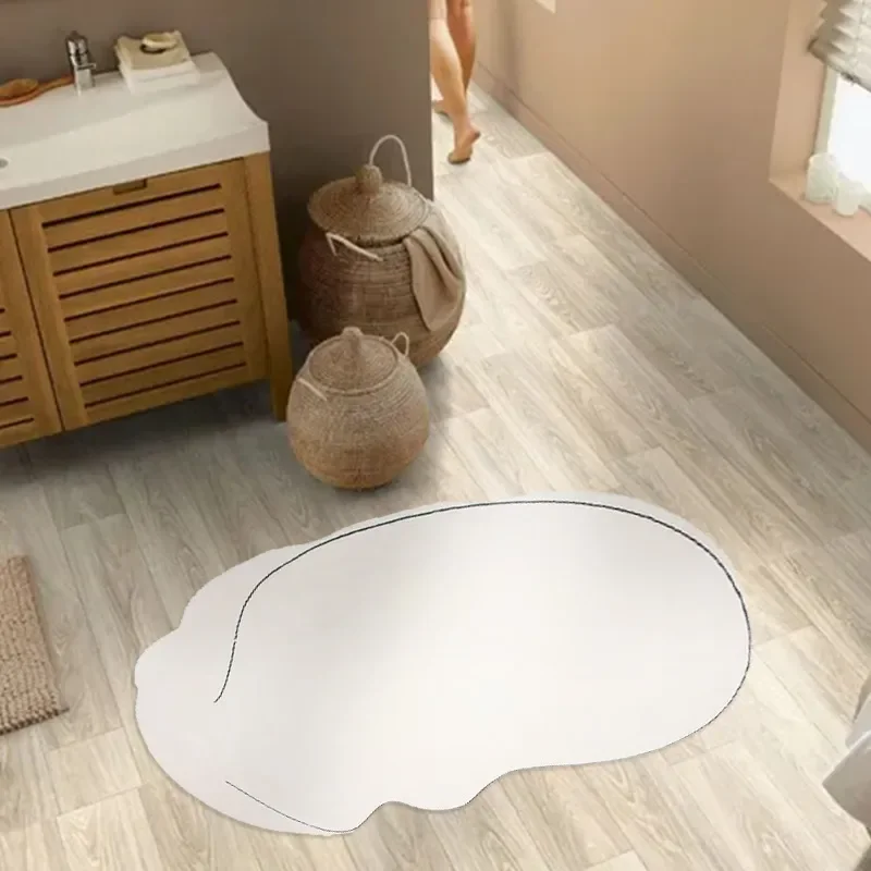 

EW - tapis minimaliste en cachemire de Style japonais, motif irрегулярный, для салона, комнаты с отсеком, тумба