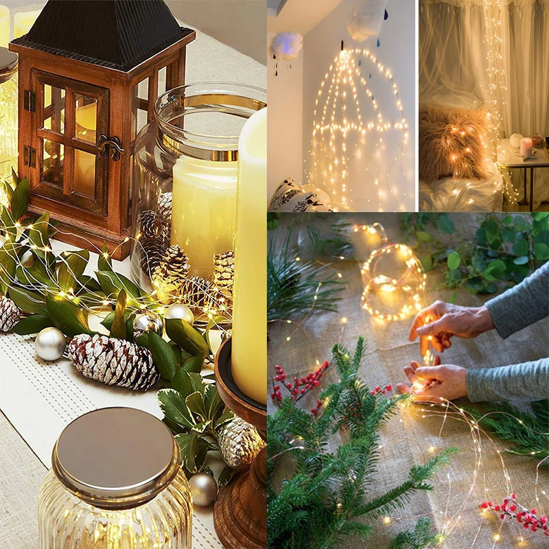 

LED String Light Garland Outdoor Solar String Light Solar Lamp for Wedding Party Garden Decoration Holiday Christmas Fairy Light