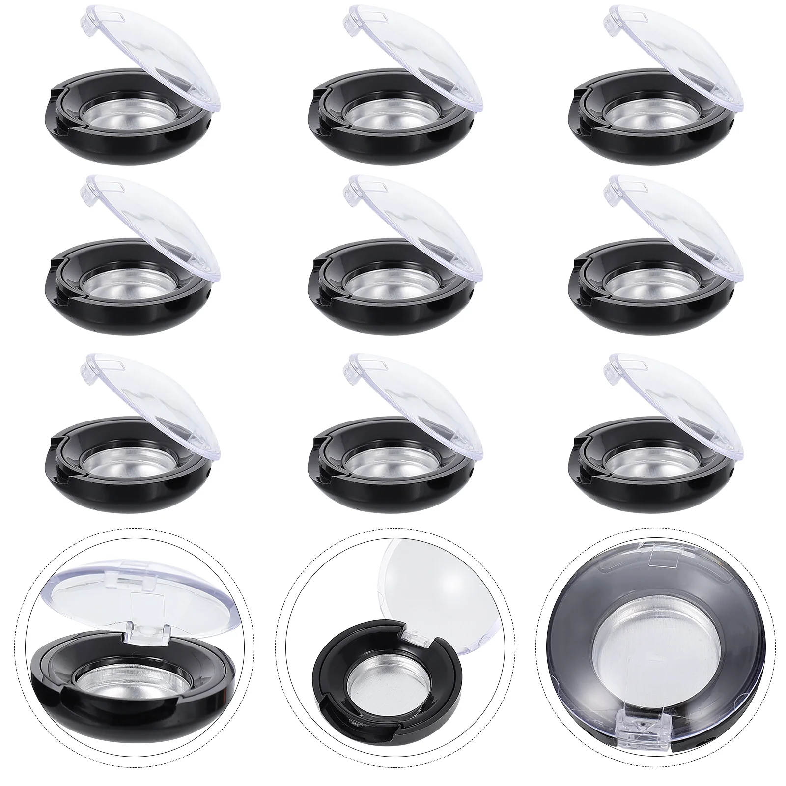 

Makeup Box Eyeshadow Powderjars Containers Empty Case Samplestorage Smallrefillable Bottlejar Holder Container Compact Makelip