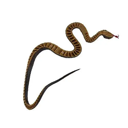 

Novelty Halloween Gift Fake Snake Tricky Funny Spoof Toys Simulation Soft Scary Horror Toy For Party Event gag gifts