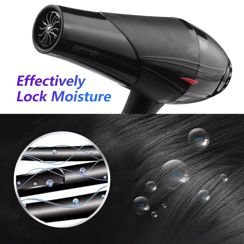 100-240V Professional 3200W/1400W Hair Dryer Strong Power Barber Salon Styling Tools Hot/Cold Air Blow Dryer 2 Speed Adjustment enlarge