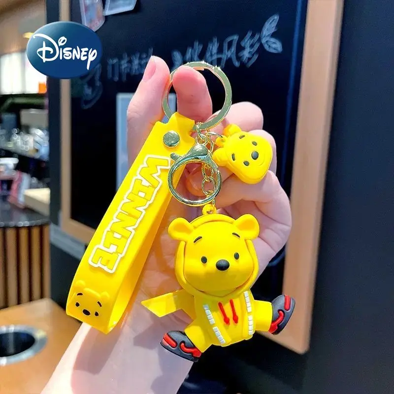 

Disney's New Cartoon Key Chain Mickey Minnie Fashion Car Key Chain Couple Gift Pendant Bag Decoration Children's Doll Toys
