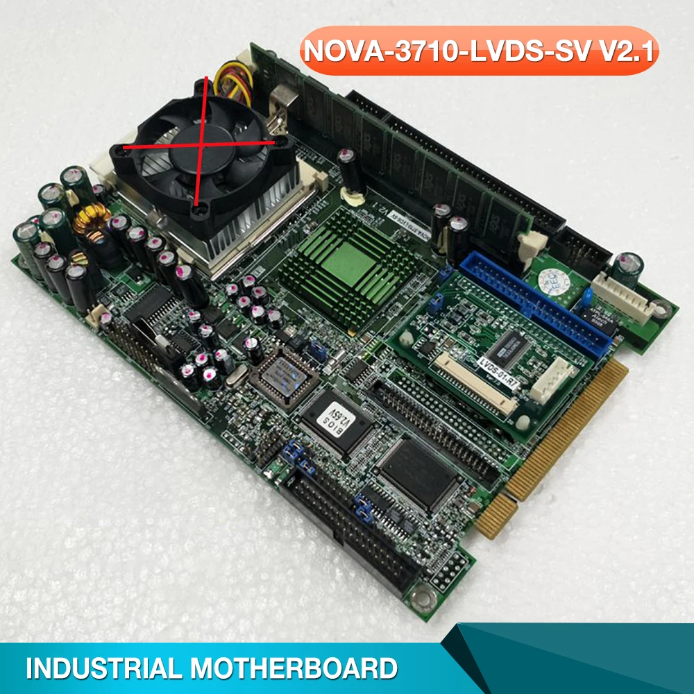 

NOVA-3710-LVDS-SV V2.1 For IEI Industrial Computer Motherboard Before Shipment Perfect Test