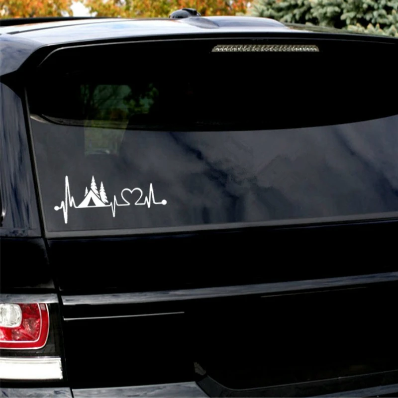 LYKX палатка для кемпинга с монитором сердцебиения жизни Автомобильная Наклейка