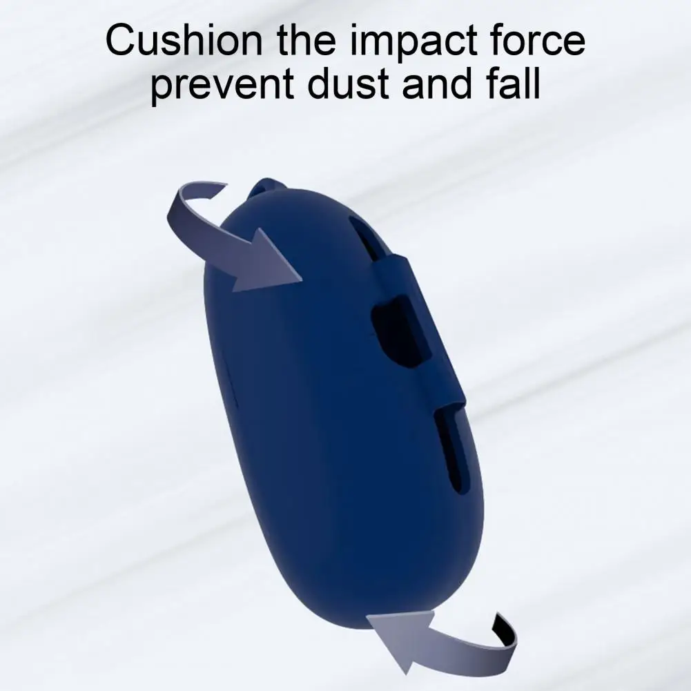 

Полезный легкий Чехол для наушников с Bluetooth-совместимый чехол для телефона, многоразовый силиконовый чехол для телефона