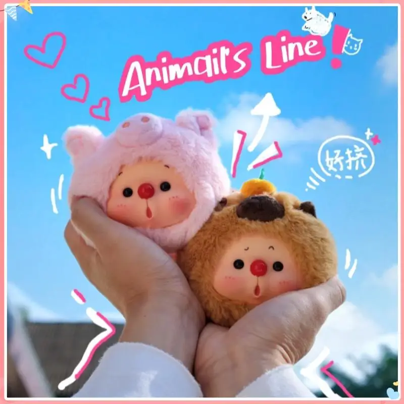 Новый оригинальный Oyo Bear Cub Animal Series слепая коробка виниловые куклы украшения