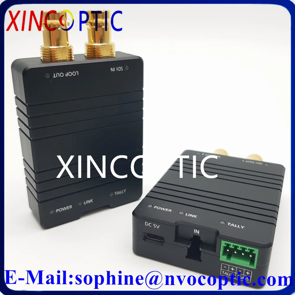 HDTV 4K*2K (3840*2160 при 60 Гц)/1080P/1080I/720P 1Ch 12G SDI оптоволоконный преобразователь с