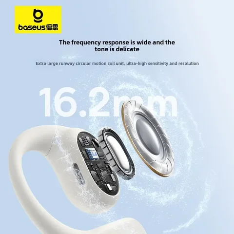 Беспроводные наушники Baseus Eli 1i Fit с открытыми ушками Bluetooth 5.4 ENC