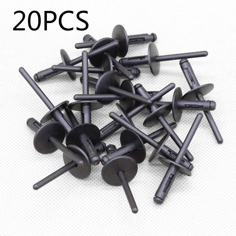 

20pcs Car Expansion Blind Rivets For Bumper Door Sill Fender Liner Wheel Well Rocker For BMW Wheel Arch Trim Fasteners Rivets