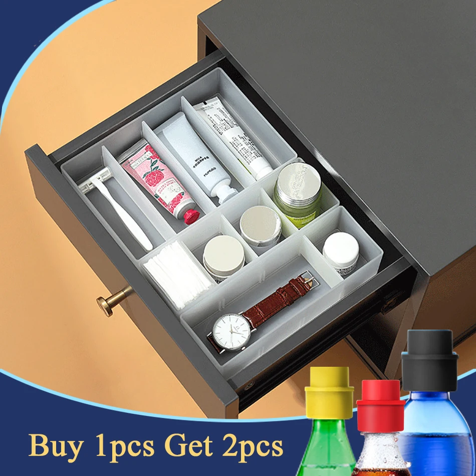 

Cosmetic Organizer Plastic Makeup Organizer For Bathroom Dresser Bedroom Storage Box Auto Compartment Student Storage Tray