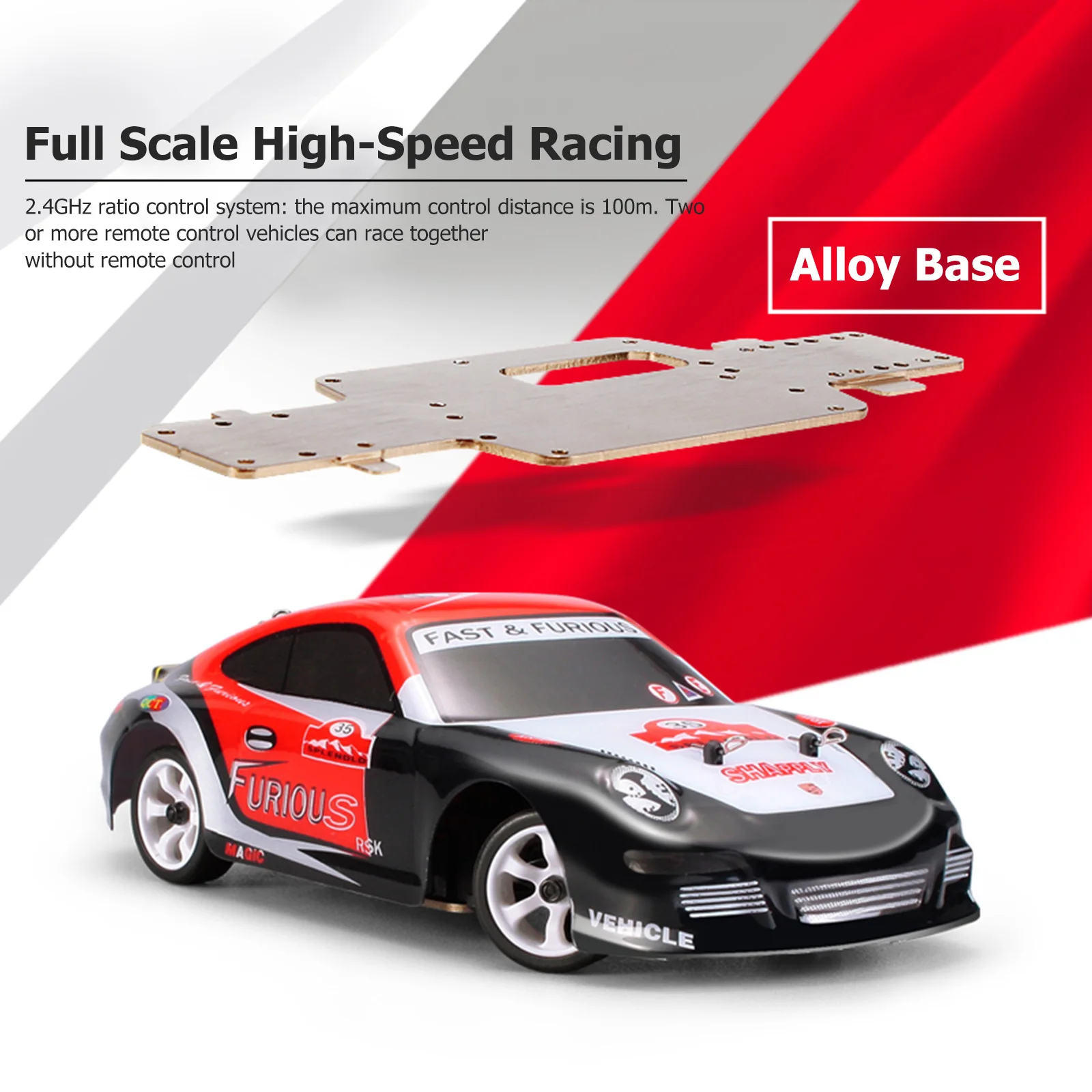 

WLtoys K969 1/28 2.4G RC Racing Car 4WD High Speed Remote Control Drift Vehicles