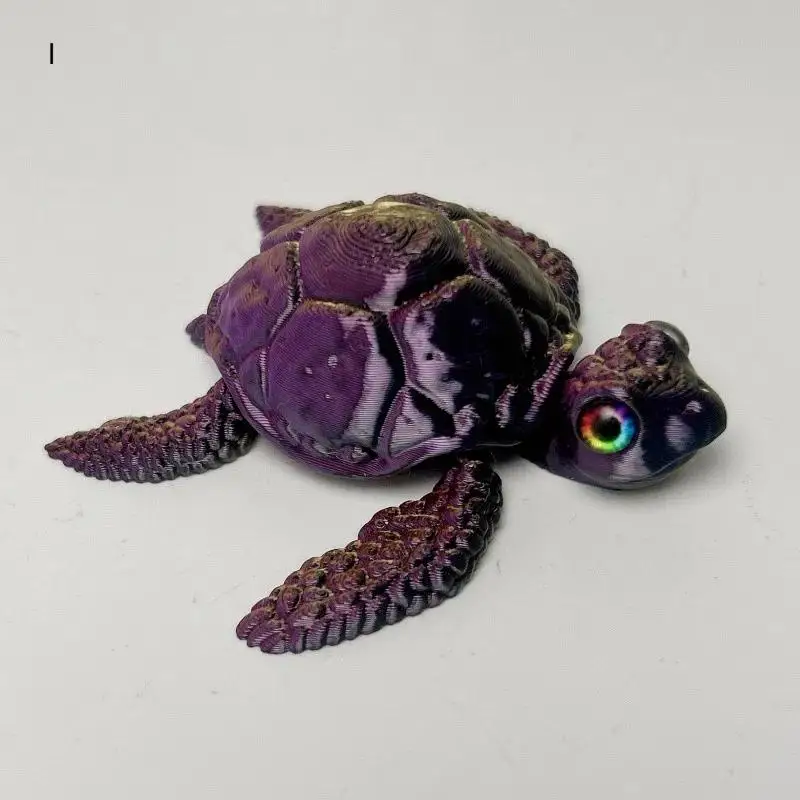 

Резиновые 3D фигурки черепах с подвижными суставами