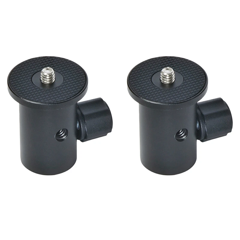 

2X Camera Light Stand Conversion Head Flash Bracket Adapter Mount 1/4 for Umbrella Holder Photography Equipment