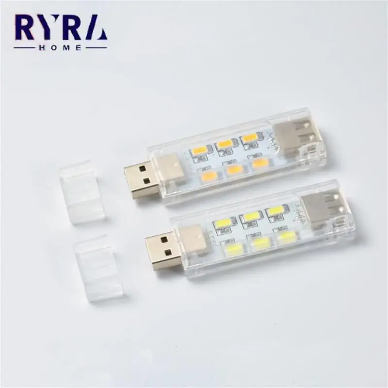 

Портативные светодиодные лампы для чтения, двухрежимный двухсторонний светильник для спальни, выход на улицу, 5 В