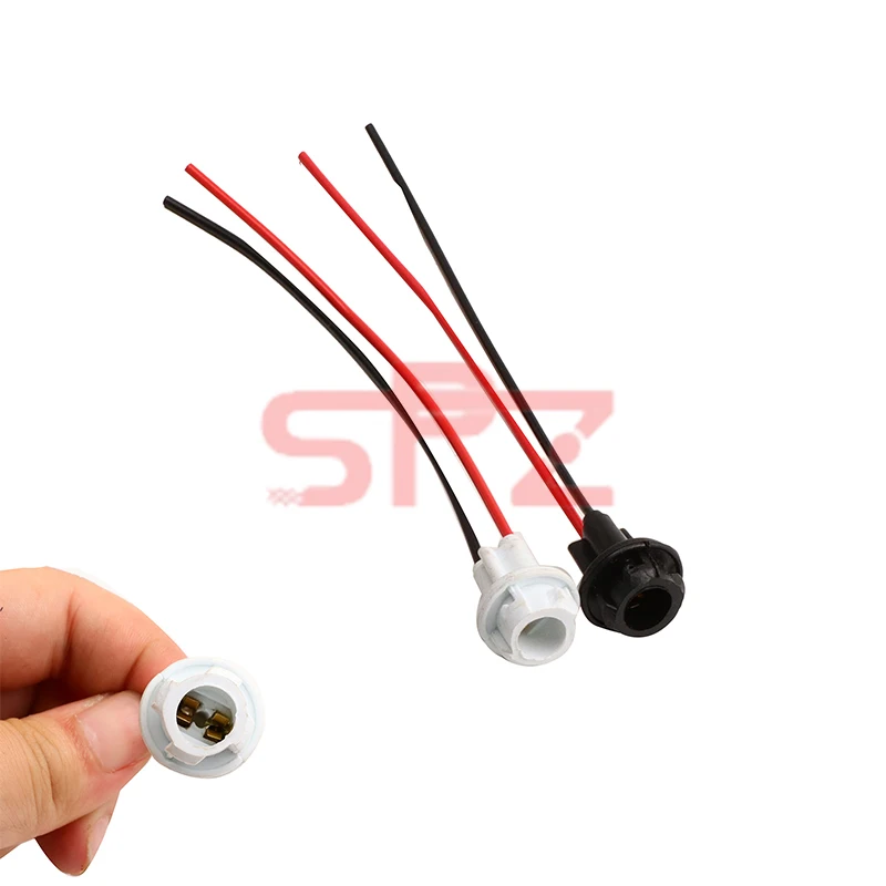 

1Pc W5W T10 Light Bulb Socket Holder Fit for Cars Trucks Boats Soft Rubber Connector Extension Accessories