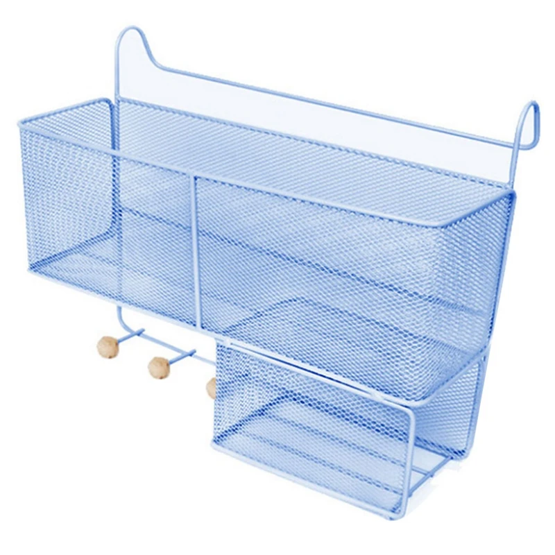 

Dormitory Bedside Hanging Basket Bedside Storage and Tidying Racks Large Capacity Bed Hook Hanger Storage Hanging Basket