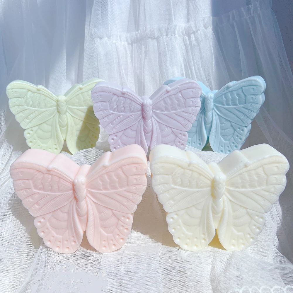 

Butterfly Shape Mousse Cake Mould Insect Home Decoration Soap Aroma Candle Epoxy Resin Silicone Molds