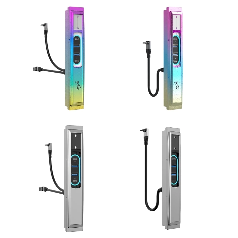 

Docking Station USB Hub Multiport Adapter Accessories Port for Model 3/Y