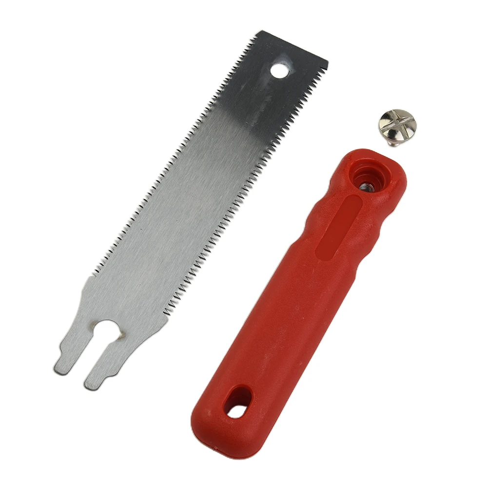 

Double Sided Hand Saw Woodworking Flush Cutting Saw 65mn Steel Hand Saw Tenon 3-Edge Tooth Cutting Saw Hand Tool