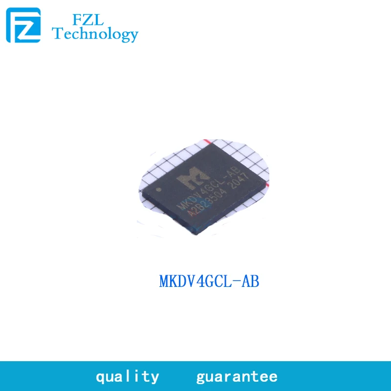 10pcs MKDV4GCL-AB NAND FLASH 4Gb SD commercial grade new original genuine | Integrated Circuits