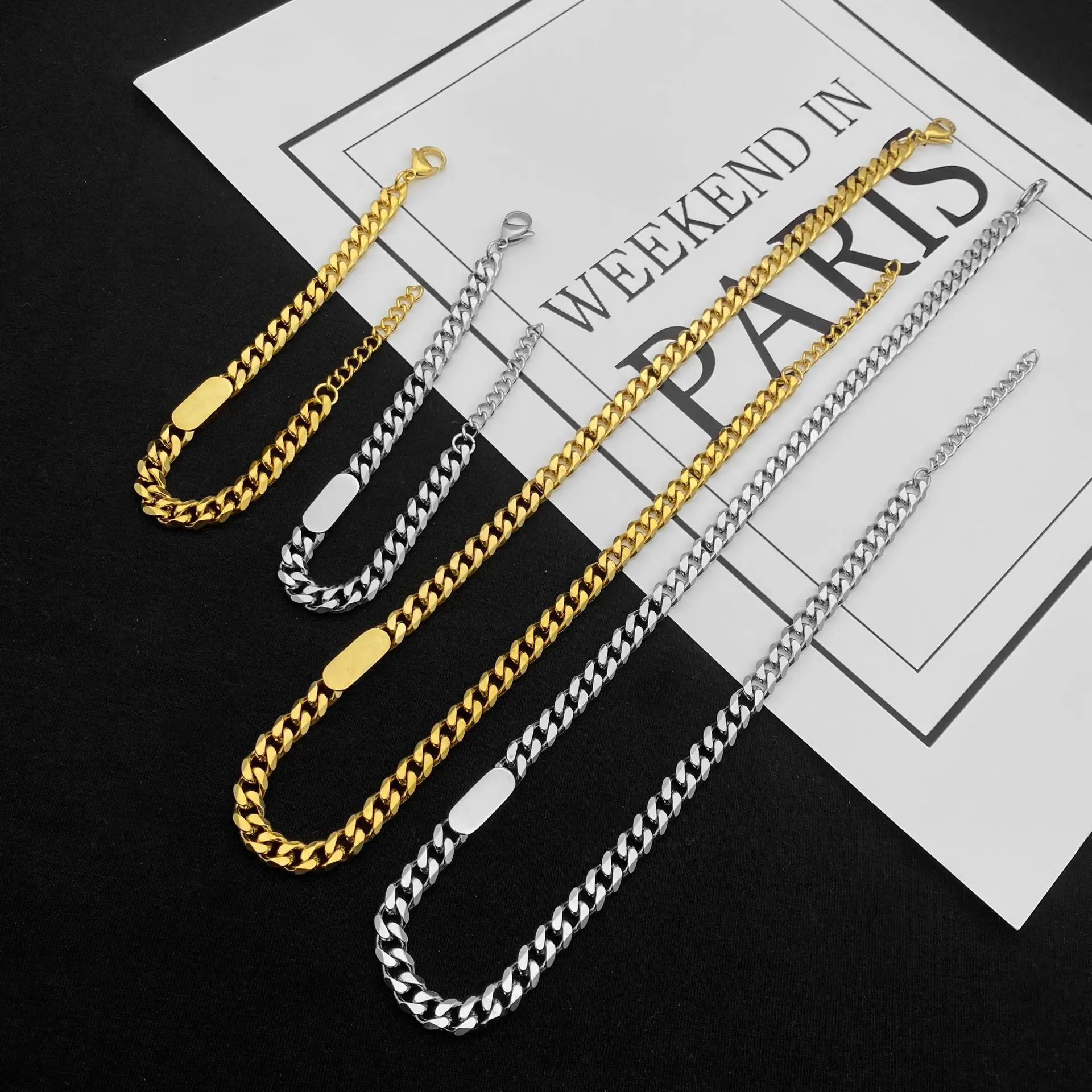 

Free Shipping Y2k Accessories Guangdong Blade Stainless Steel Anniversary Metal Punk Necklace Y2k Rn 03851 Berserk