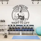 Бодибилдинг Фитнес спортсмен Арнольд виниловые настенные наклейки тренировки мышцы тренажерный зал фитнес клуб вдохновляющий магазин плакаты обои 15