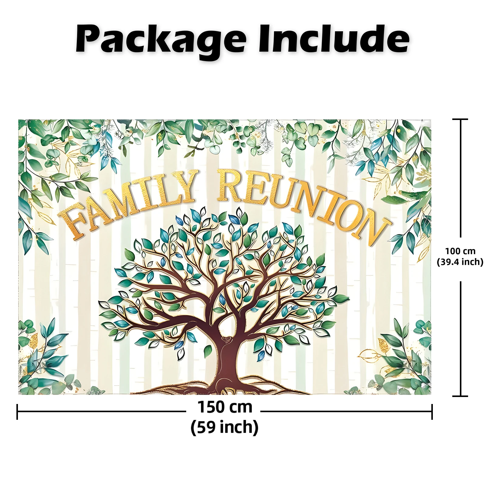 Фотофон с изображением семейного объединения 5x3 фута дерева добро пожаловать в