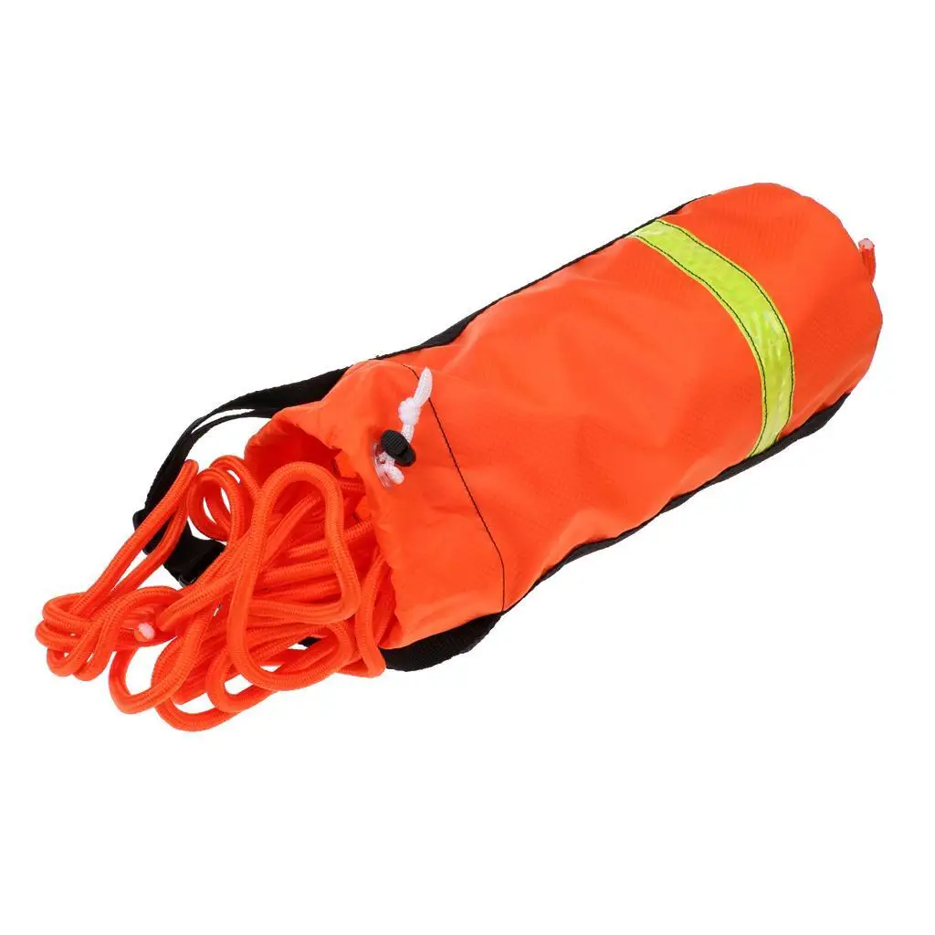 

Каяк водный плавающий спасательный бросок Веревка Сумка 31 м оранжевый